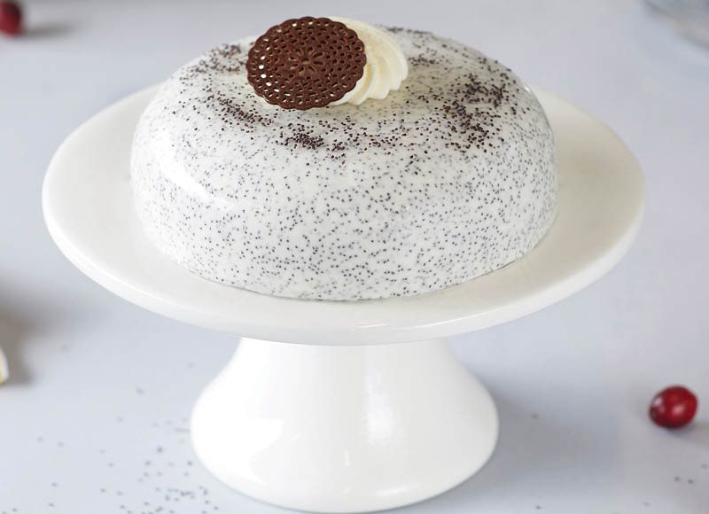 Kreminis aguonų tortas LIONAS, 550 g