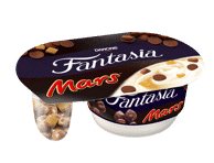 Kreminis jogurtas FANTASIA MARS, 12,5 % rieb., 104 g