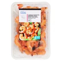 Baltakojės blyškiosios krevetės RIMI MARE, 300 g