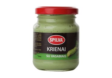 Krienai SPILVA su vasabiais, 140 g