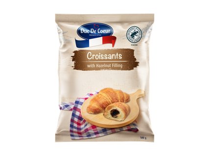 Kruasanai su nugos įdaru, 500 g