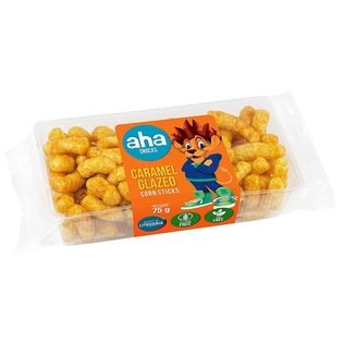 Kukurūzai AHA su karamele, 75 g