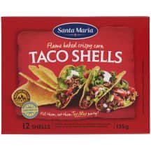 Kukurūzų krepšeliai TEX MEX, 135g, 12 vnt