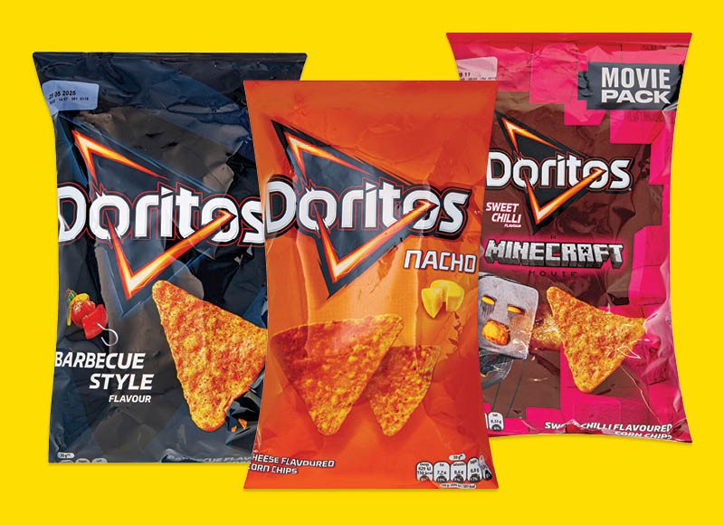 Kukurūzų traškučiai DORITOS, 90 g