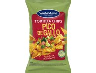 Kukurūzų traškučiai SANTA MARIA PICO DE GALLO, 185 g