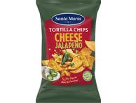 Kukurūzų traškučiai SANTA MARIA TEX MEX su Chalapos paprik., 185 g
