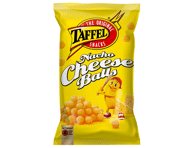 Kukurūzų traškučiai TAFFEL NACHO CHEESE BALLS, sūrio skonio, 165 g