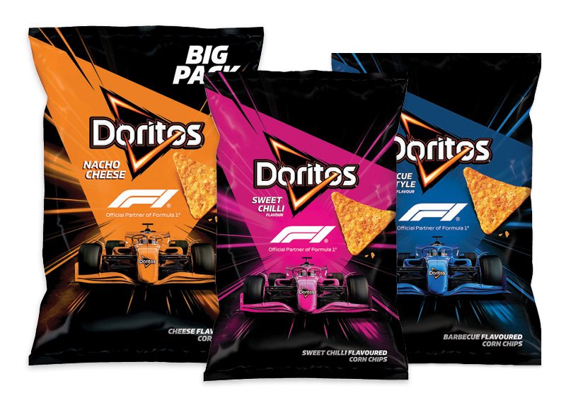 Kukurūzų traškučiams DORITOS, 90 g