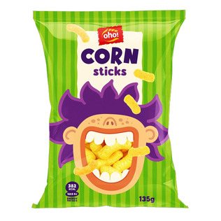 Kukurūzų užkandis OHO!, 135 g