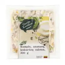 Kumpio, ananasų, kukurūzų salotos, 300 g