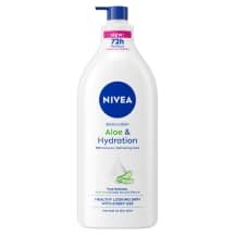 Kūno losjon. NIVEA ALOE & HYDRATION, 625 ml