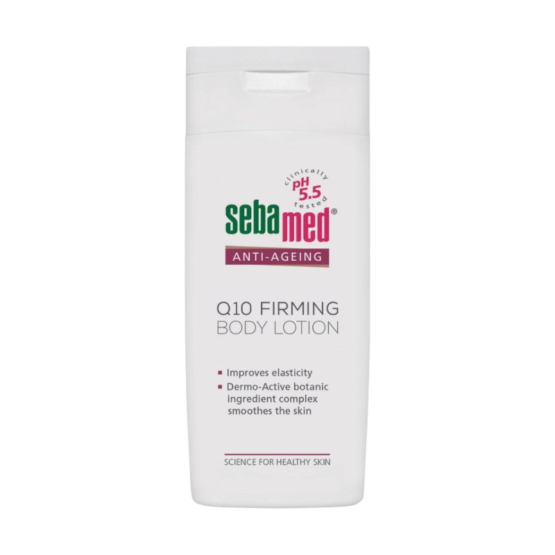 Kūno losjonas nuo raukšlių su kofermentu Q10 Sebamed Anti-Ageing Q10 Firming Body Lotion, Q10, 200 ml