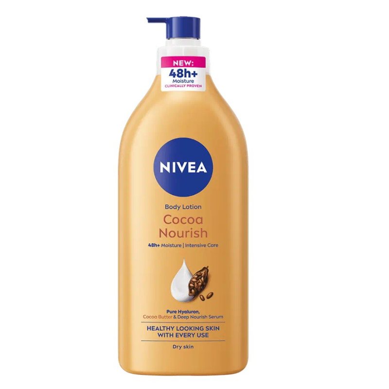 Kūno losjonas su kakavos sviestu Nivea Cocoa Butter Body Lotion, 625 ml