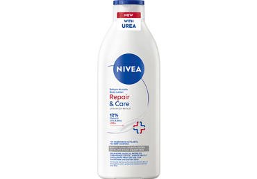 Kūno losjonas su šlapalu NIVEA ADVANCED REPAIR, 400 ml