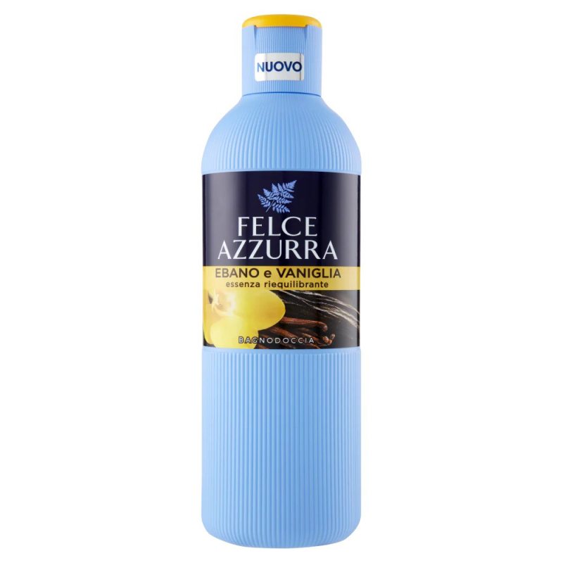 Kūno prausimosi želė Felce Azzurra Body Wash, Ebano & Vaniglia, 650 ml