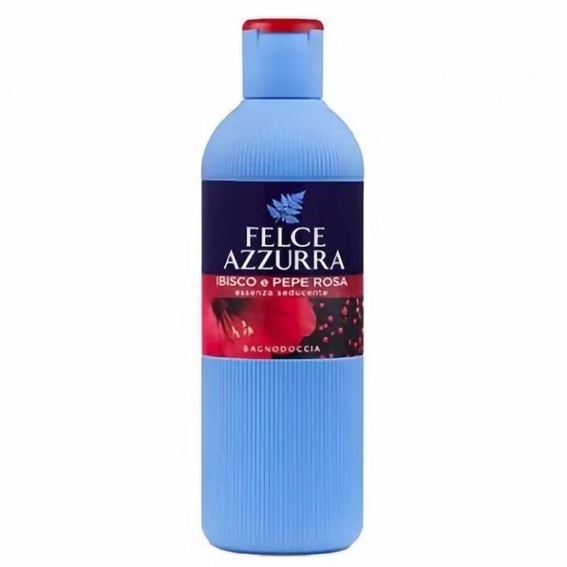 Kūno prausimosi želė Felce Azzurra Body Wash, Hibiscus & Pink Pepper, 650 ml
