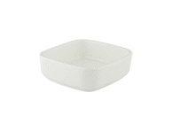 Kvadratinis dubenėlis AURORA Nordic White, 10 cm