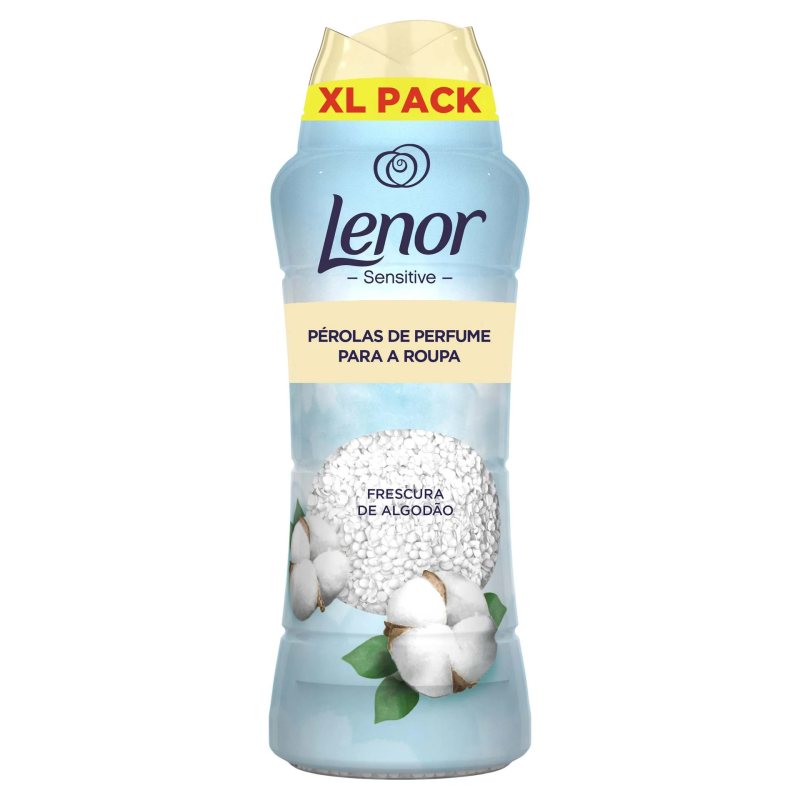 Kvapiosios granulės LENOR Sensitive Cotton Fresh, 495 g, 41 skalb.