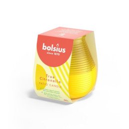 Kvapnioji žvakė BOLSIUS TRUE CITRONELLA geltona, 1 vnt