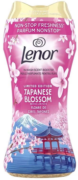 Kvapniosios granulės LENOR Japanese Blossom, 16 skalbimų, 195 g