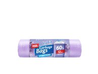 Kvapnūs užrišami šiukšlių maišai, HOME EXPERT, / 12 vnt, 30 m, 60 l