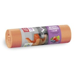 Kvep. šiukšlių maišai ANNA ZARADNA, 16 mik., 10vnt., 60 l