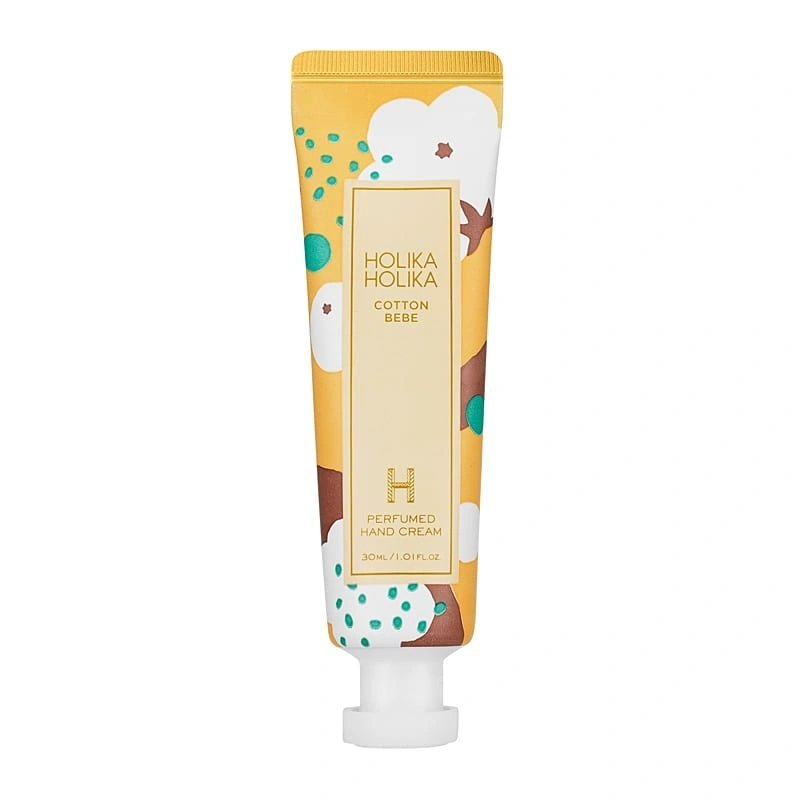 Kvepiantis rankų kremas Holika Holika Cotton Bebe Perfumed Hand Cream, 30 ml