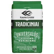 TRADICINIAI kvietiniai miltai KAUNO GRŪDAI, 1.75 kg