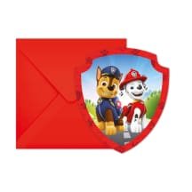 Kvietimo rinkinys „Paw Patrol“, 6 vnt