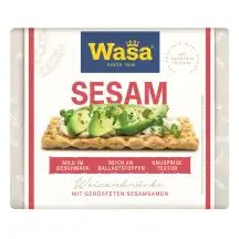 Kvietinės duonelės su sezamo sėkl. WASA, 200 g