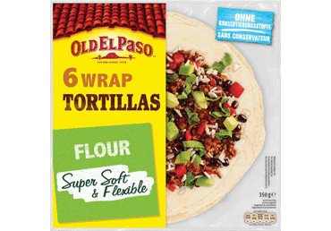 Kvietinės tortilijos OLD EL PASO, 350 g