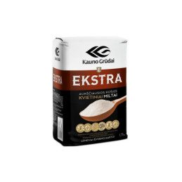 Kvietiniai miltai KAUNO GRŪDAI EKSTRA, 405D, 1.75 kg