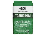 Kvietiniai miltai KAUNO GRŪDAI TRADICINIAI 550C, 1.75 kg