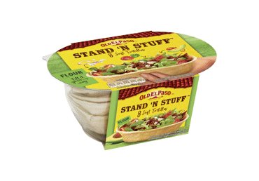 Kvietinių tortilijų laiveliai OLD EL PASO, 193 g