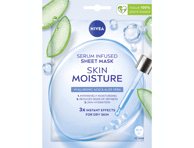 Lakštinė veido kaukė NIVEA SKIN MOISTURE, 1 vnt