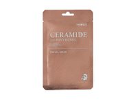Lakštinė veido kaukė SKIN627 maitinamoji su keramidais ir pantenoliu, 22 ml