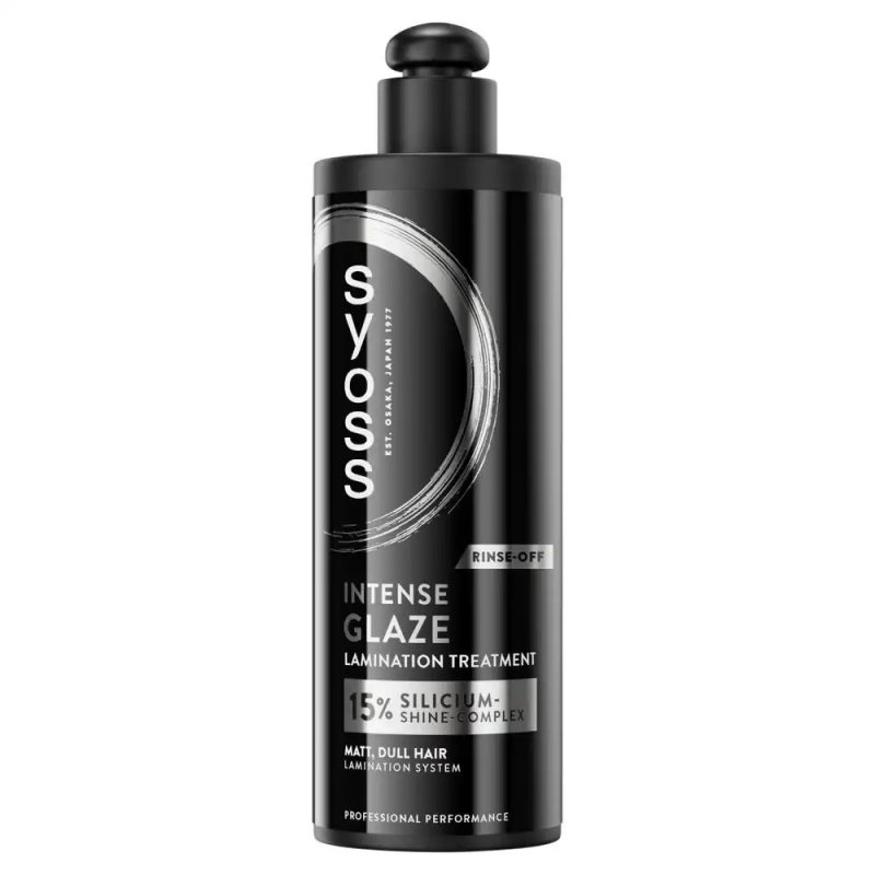 Laminavimo priemonė plaukams Syoss Intense Glaze, 200 ml