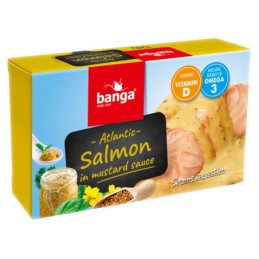 Lašiša garstyčių padaže BANGA, 120 g
