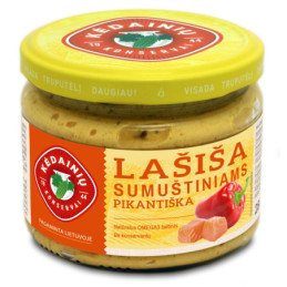 Lašiša sumuštiniams KĖDAINIŲ KONSERVAI, pikantiška, 280 ml