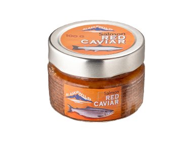Lašišinių žuvų nerkų ikrai, 100 g