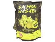 Lašišos traškučiai wasabi ZEN ZEN, 70 g