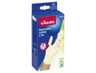 Lateksinės pirštinės VILEDA, dydis M/L, 10 vnt., 10 vnt