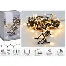 Led girlianda, 120 LED, šilta balta, CH26