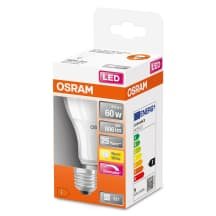LED lempa Osram cla60 9w/827 e27