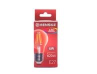 LED lemputė A60 E27 6W 620lm HENSKE