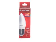 LED lemputė HENSKE, C37, E27, 4,9 W, 410 lm, 1 vnt