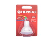 LED lemputė HENSKE, GU10, 3 W, 260 lm, 1 vnt