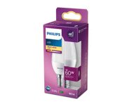 LED lemputė PHILIPS, E14, 60 W, 806 lm, 1 vnt