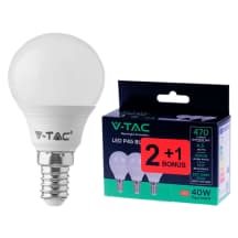 Led lemputė V-TAC, 470 lm, 4.5 w, 3 vnt