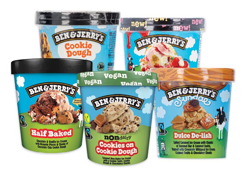 Ledai dėžutėje BEN & JERRY’S, 427 ml